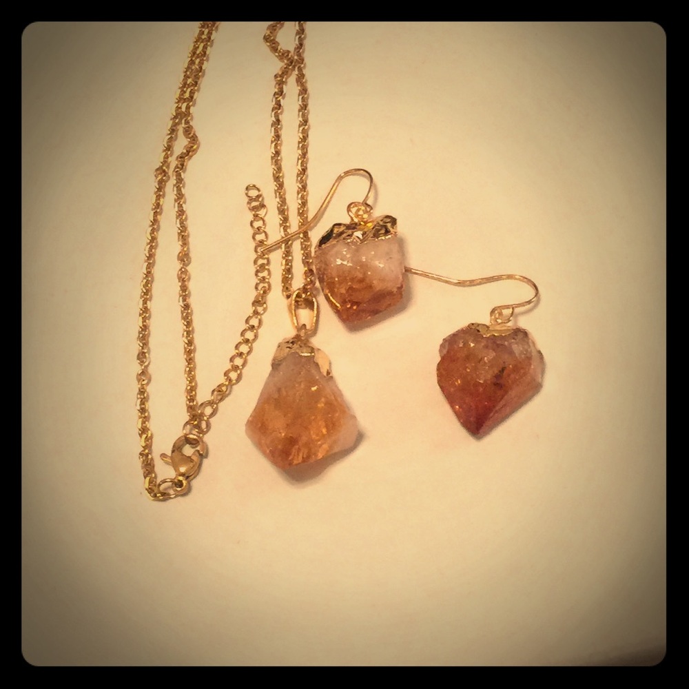 Gemstone Jewelry Set